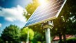 charging solar energy sun rays