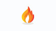 Natural gas vector icon. Also called flame fire
