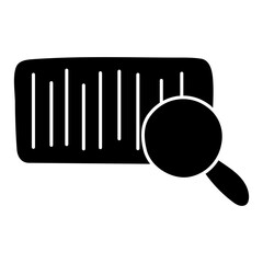 Poster - An icon design of barcode tracking

