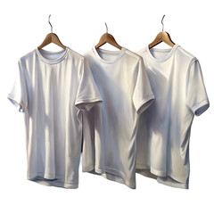 Wall Mural - Blank T-shirt hanging on a hanger