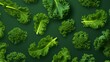 Fresh Kale Bunch Close-Up