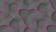 © ADDICTIVE STOCK - Seamless 3D geometric wallpaper pattern