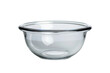 Glass Mixing Bowls isolated on transparent background