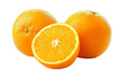 Orange Fruits isolated on transparent background