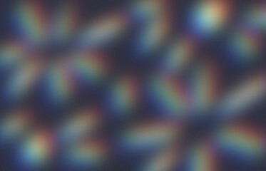 Wall Mural - abstract defocused image with chromatic aberration effect. lines of speculars and light.