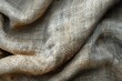 Grey Linen Texture: A Classic Woven Background of Flaxen Threaded Sackcloth