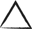 Set of Grunge Triangle frame