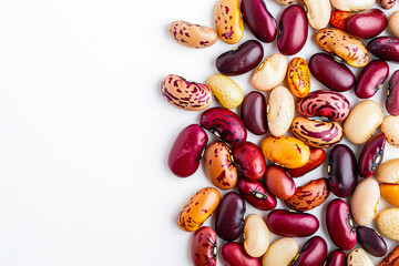 Poster - Beans on a white background