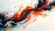 Captivating Fluid Explosions in a Vibrant Digital Canvas