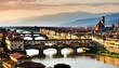 A-Panoramic-View-Of-The-City-Of-Florence-Italy-W- 2