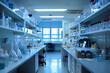 Medical research laboratory. Scientific discovery concept