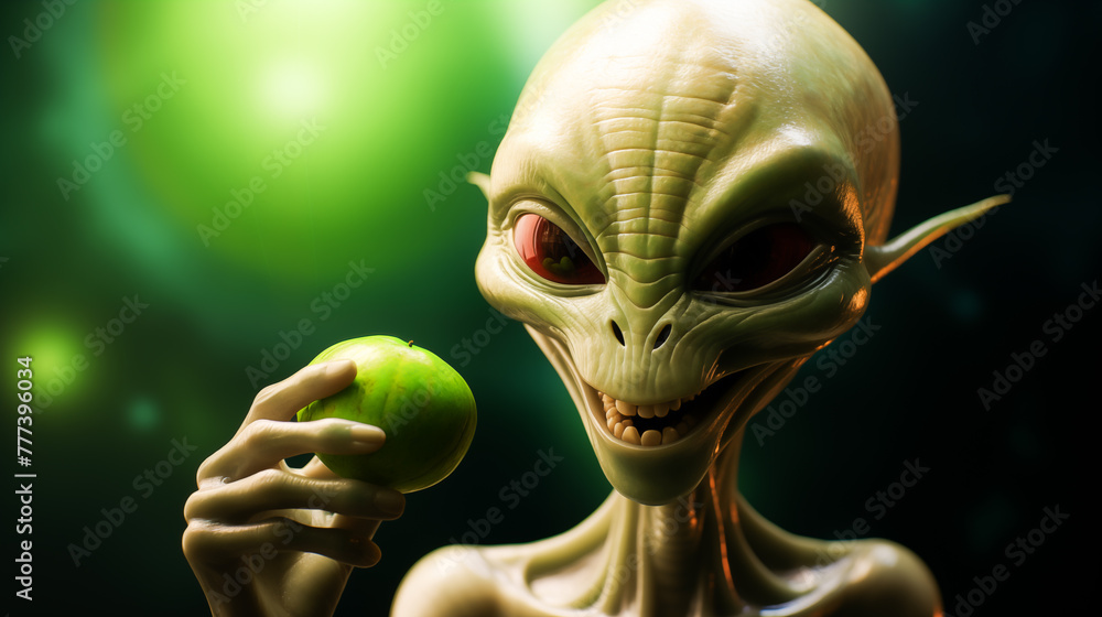 Alien. Alien extremely detailed and realistic high resolution 3d ...