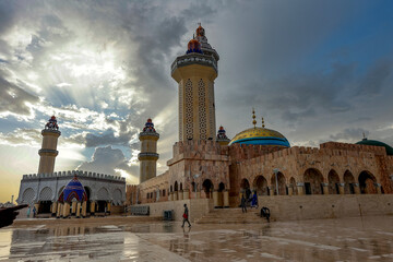 Wall Mural - The great mosque in Touba, Senegal