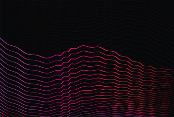 purple pink red wavy background