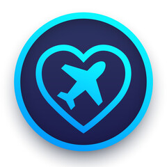 Sticker - medical tourism logo icon