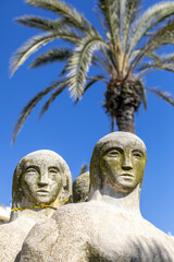 Wall Mural - Statue in Sitges, Catalonia, Spain