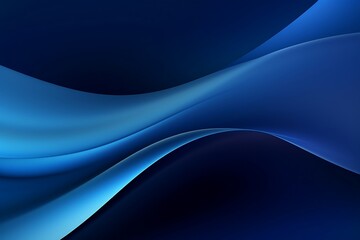 Wall Mural - Abstract blue background with some smooth lines in it