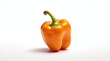 Sticker - Red pepper isolated on white background with clipping path.