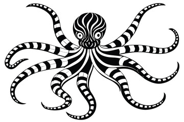 Wall Mural - mimic octopus vector