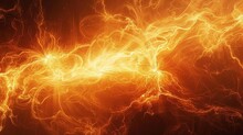 Abstract, Beautiful Electric Orange Background.