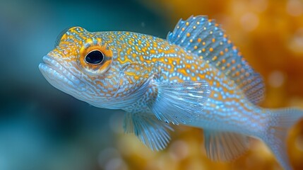  body adorned with yellow spots, one eye pure black