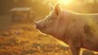 A Pig in Golden Sunlight