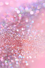 festive background for banner, pink sparkles close up