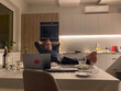 © Hernandez & Sorokina/Stocksy - Man Relaxing At His Home Kitchen