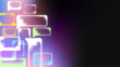 © Ivan Haidutski/Stocksy - Abstract gradient tech background with Voice Speech Bubbles for Chat