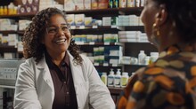 A Pharmacist Participating In Community Health Events, Offering Health Screenings, Medication Counseling, And Wellness Advice To Promote Health And Well-being In The Local Community.