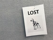 © Don Smith/Stocksy - Lost poster for robot dog