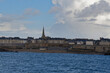 Saint Malo (35) : La cité corsaire vue de la mer
