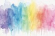 Vibrant Rainbow Colored Background With Paint Splatters