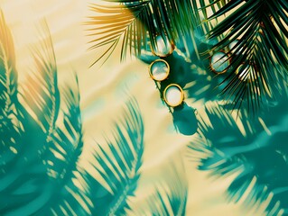 Poster - tree on the beach