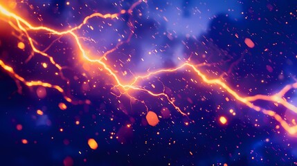 Wall Mural - background with stars