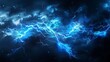 Animated lightning effects for games or videos. These vector graphics include electric strikes, magic electricity hits, and thunderbolt effects. Blue glowing storm bolts are also included.
