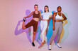 © BONNINSTUDIO/Stocksy - Diverse women in sportswear in studio