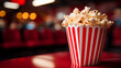 popcorn and movie