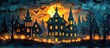 Paper Cut Haunted House A Whimsical Halloween Delight