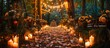 Romantic Candlelit Forest Wedding An Intimate Amidst Natures Beauty
