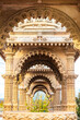 Beautiful decorated arch at BAPS Swaminarayan Akshardham temple