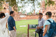 © Alvaro Lavin/Stocksy - Sightseeing tour in Ayutthaya.