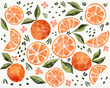 © Sally Anscombe/Stocksy - Orange fruit illustration
