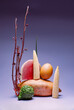 © Natalia Mishina/Stocksy - Art still life with sweet potato and corn.