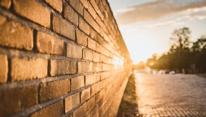 Wall Mural - background of a brick wall