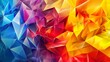 Colorful abstract corporate polygonal background