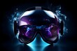 Immersive Virtual Realm A Futuristic VR Headset Unveils the Metaverse s Boundless Possibilities
