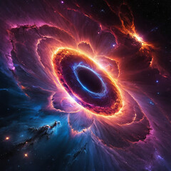 Wall Mural - big bang, galaxy universe laniakea, milkyway illustrationn