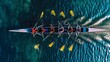 Synchronized Rowing:A Team's Seamless Symphony on the Water