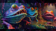 Fantastical Frogs in a Magical Rainforest
